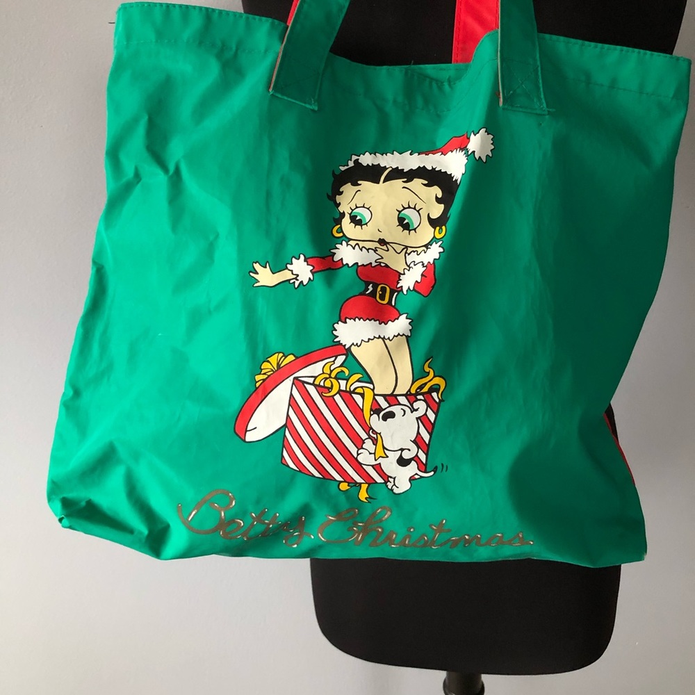 ❤️💚BETTY BOOP Vintage Christmas Bag💚❤️